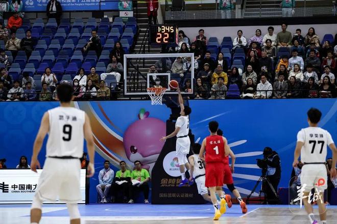 廣東U22男籃，逆轉奪冠！