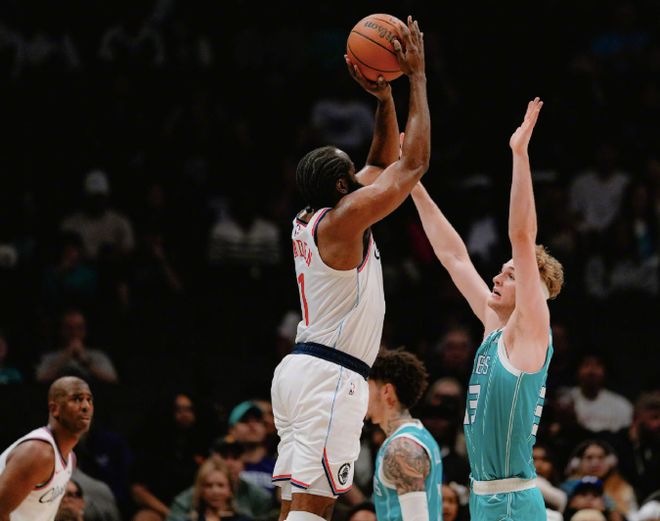 登峰造極！哈登爆砍55+7創神跡！快船終結3連敗，保羅迎裡程碑