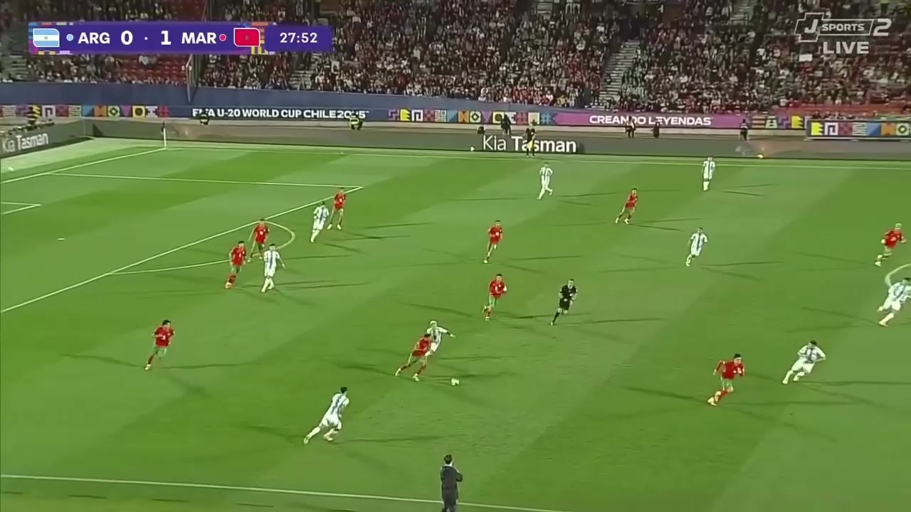 阿根廷决赛2球落后摩