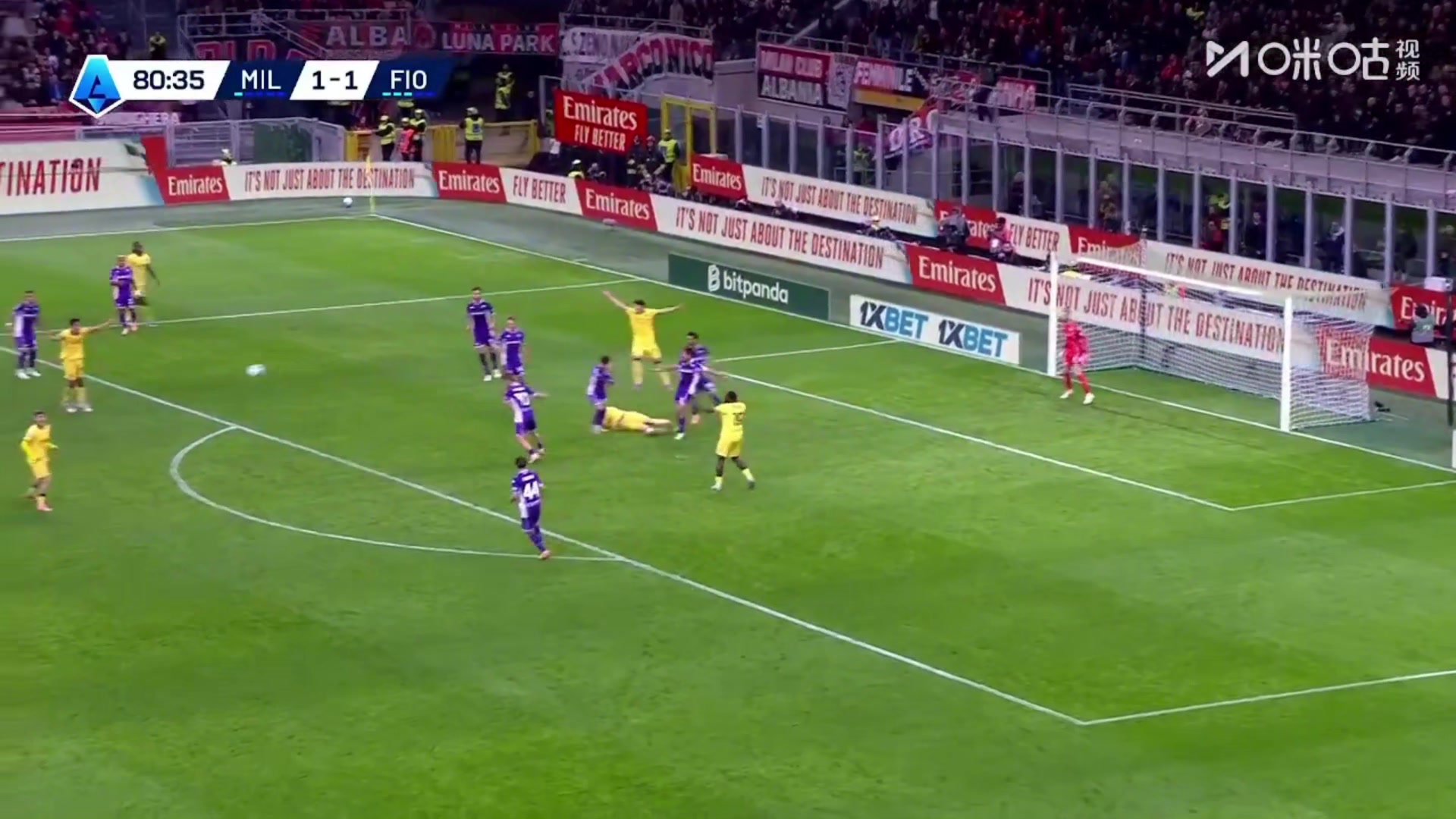 米兰反超希门尼斯造点