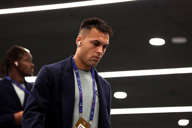 劳塔罗国米生涯欧冠62次出场并列队史第二，仅次于萨内蒂