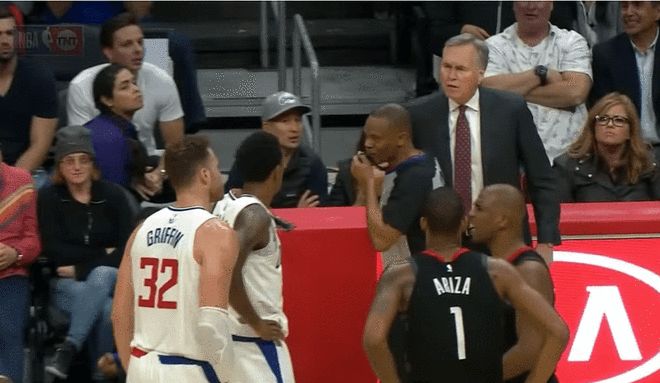 當年火箭快船沖突,保羅曾想闖快船更衣室